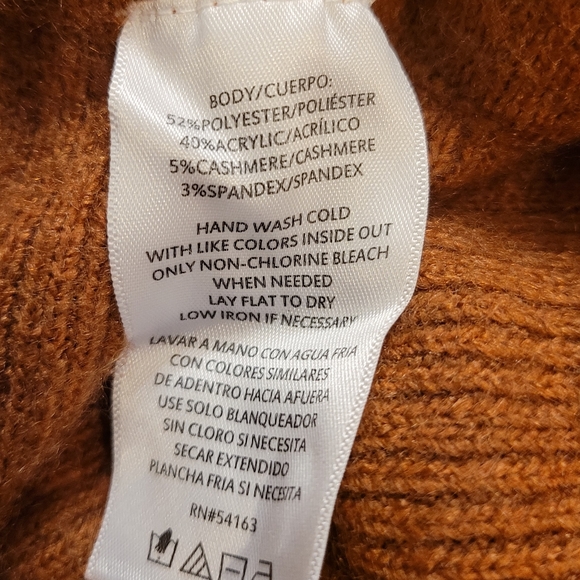 DKNY Toffee Cashmere Blend Sweater Pants Joggers Size XXL New With Tag - Picture 14 of 14